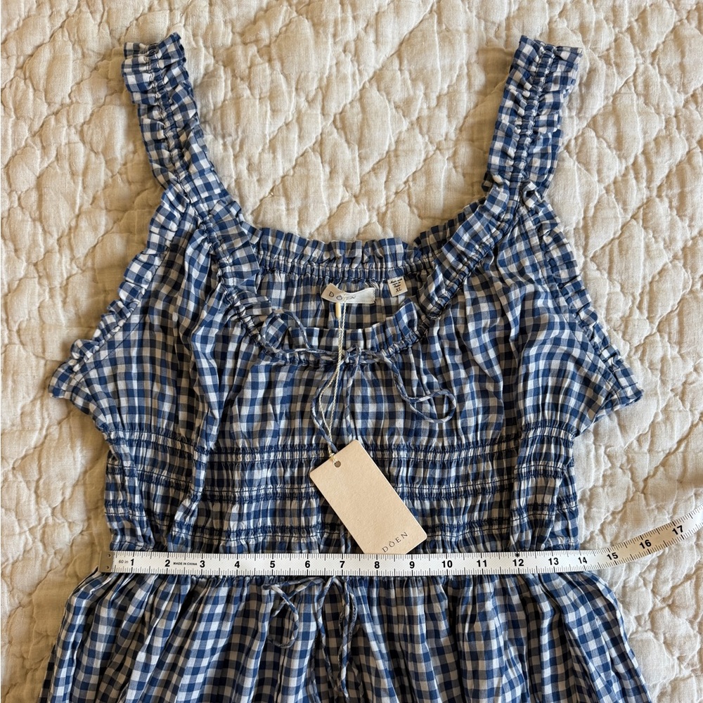 DÔEN Emmaretta Gingham Print [comfortably fits sizes M to XL] - Picture 5 of 6